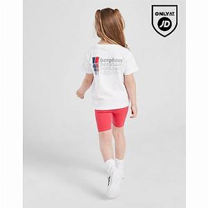 Berghaus Girls Stack TShirtShorts Set Children