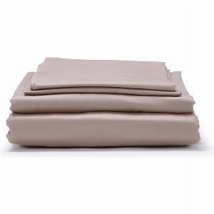 Enjoy 40 Discount on Classic Organic Cotton Sateen Bedding in Warm Taupe