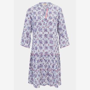 Profitieren Sie von 39 Rabatt auf das Cartoon CasualKleid in BlauAprikose