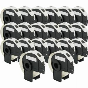 Bubprint 20x Etiketten kompatibel für Brother DK11221 1221 23mm x 23mm