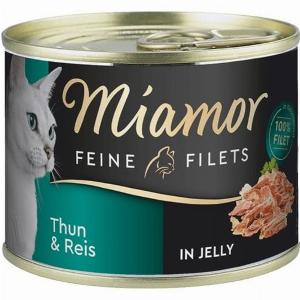 MIAMOR Feline Filets Thunfisch und Reis in Gelee 185 g