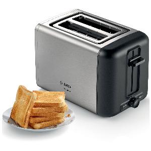 Bosch TAT3P420GB 2 Slice Toaster in Stainless Steel