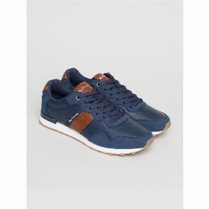 Enjoy 29 Discount on Navy Owen Retro Trainers