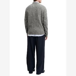 JackJones cardigan uomo misto lana grigio melange