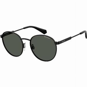 Polaroid Enfant PLD 8039S 807M9 Lunettes de soleil Métal Noir Gris Pantos Polarisé