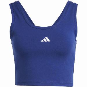 Adidas Essentials Small Logo Débardeur Tank Top Femmes Bleufoncé  M