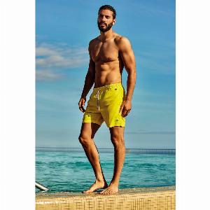 Costume da bagno boxer Ivan giallo taglia 3XL ora a 36 sconto 20