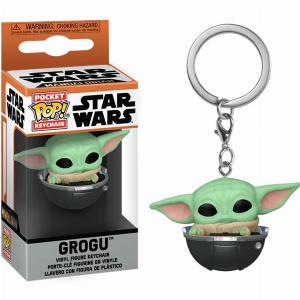 Grogu in hovering pram  star wars the mandalorian  funko pocket pop