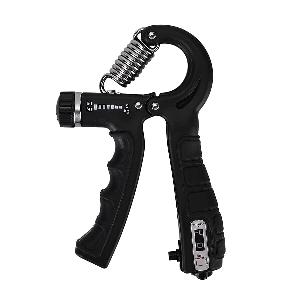 Soulsmart 6in1 Grip Strength Training Set  Adjustable Gripper  Rings  Balls   Finger Exercisers  Black