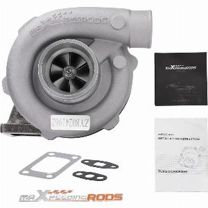Universal T3 T4 T04E Turbo Turbocharger 57 AR Oil Cooled for 1525L 400HP