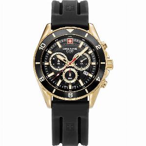 Swiss Alpine Military 70349817 Herrenuhr Sierra Chronograph 43mm 10ATM