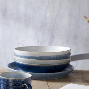 Studio Blue Set of 4 Pasta Bowls By Denby