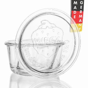 WECKGugelhupfglas 450 ml  RR120 mit Glasdeckel  Weckgläser  Weckglas mit oder ohne Deckel