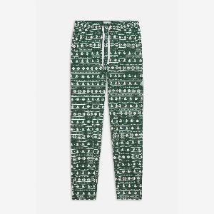 Get 23 Discount on Enorsia Womens Green Fair Isle Trousers Size 16