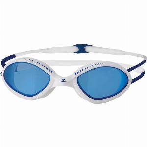 Lunettes de natation Zoggs Tiger Blanc et Bleu taille standard 1420