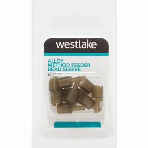 Westlake Alloy Feeder Bead Sleeve 10 Pieces  Brown Brown