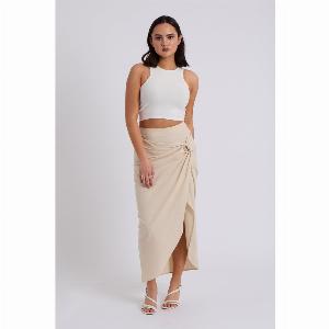 Urban Bliss Linen Blend Maxi Skirt 8