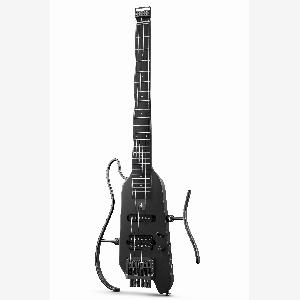 Donner HUSHX EGitarre Traveler Gitarre UltraLight für Unterwegs Schwarz  Gitarre  Arena 2000 Pedal