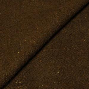 Remise de 50 sur un coupon de 4 m de tissu en laine triple épaisseur marron