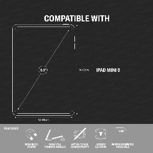 TORRO Enjoy 16% Discount on Blue Frameless Leather Case for iPad Mini 6 5060530237920