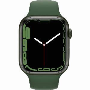 Apple Watch Serie 7 45 mm GPS Vert  bracelet sport Vert