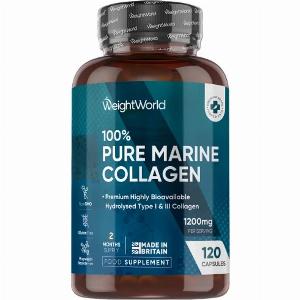 Pure Marine Collagen  1170mg 120 Capsules  WeightWorld
