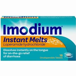 Imodium Instant Melts for Diarrhoea Relief  18 Tablets Now 1199