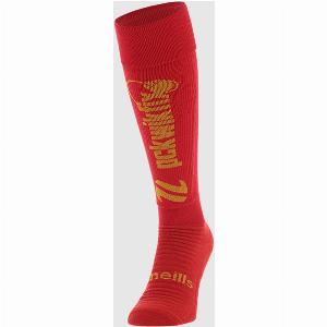 ONeills Partick Thistle 2526 3rd Football Socks RedGold UK912
