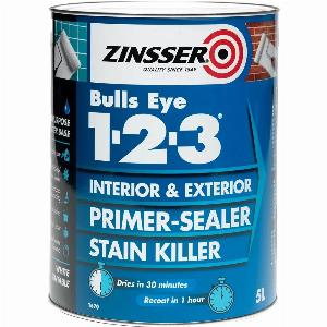 Enjoy 15 Discount on Zinsser Bulls Eye 123 White 1L Paint