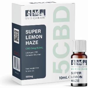 Super Lemon Haze  Full Plant Extract CBD Oil  500mg CBD 10ml