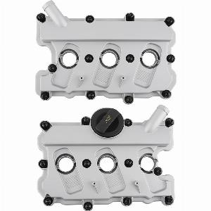 Plastic Valve Cover wGasket Gasket compatible for Audi A4 A5 A6 Quattro compatible for VW Touareg V6 30L