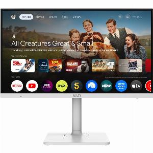 Msi modern md272upsw 27 ips uhd 4k usbc google tv smart monitor