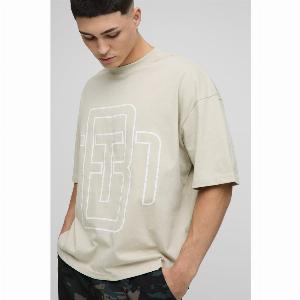 Tshirt oversize beige con spalle scese BM ora a soli 350
