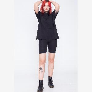Noisy May Cecilie Coordinated Black Jersey Tshirt  Trousers XS
