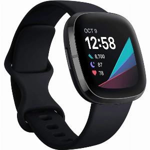 Fitbit Sense  Black  40MM  Refurbished