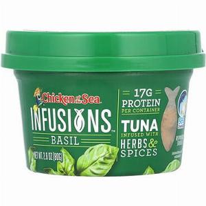 Chicken of the Sea Infusions Wild Caught Tuna Basil 28 oz  80 g
