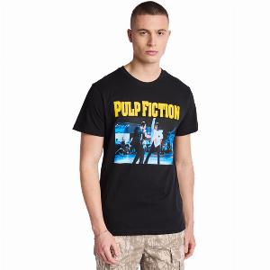 Magliette MERCHCODE Pulp Fiction per uomo  Nero  Ora 18 sconto 28