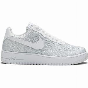 41 Rabatt auf die Nike Air Force 1 Flyknit 2 in Weiß und Silber