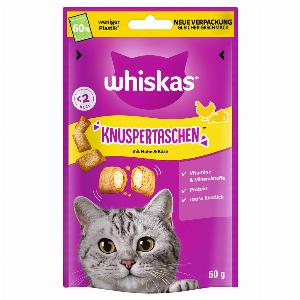 60g WhiskasPremiumSnack für Katzen Pui  brânză jetzt für nur 890  10 Rabatt
