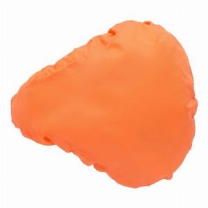 Promotional RPET saddle cover Florence  orange  branded with your logo