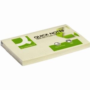 Sconto del 41 su foglietti riposizionabili QConnect riciclati 65 gm²