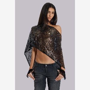 Noctis Sequin Cape