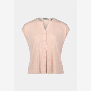 zero Shirt mit Knopfleiste  Rose Cloud