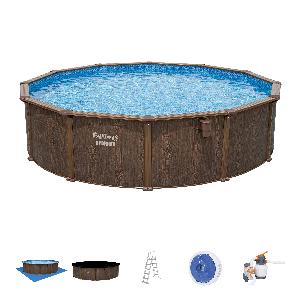 Sconto del 20 su Set piscina Hydrium in legno 549x132 cm