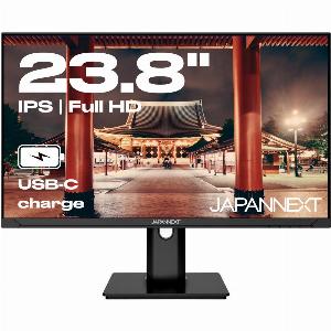 JAPANNEXT Écran PC Bureautique 238 FULL HD USBC charge 65W
