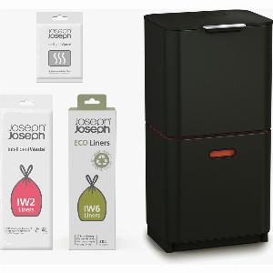 Kit de tri sélectif Joseph Joseph Totem Max 60L noir à 19840