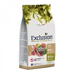 Exclusion Mediterraneo Adult Agnello per Cani Grande ora a 5652