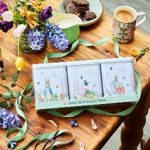 Enjoy 17 Discount on the Beatrix Potter Triple Tea Tin Gift Set