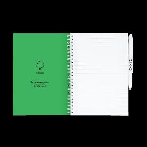 40 Rabatt auf MOYU Notizbuch A5 aus Steinpapier  Hardcover in Flashy Moss