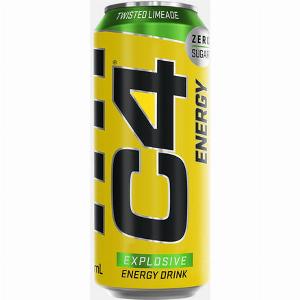 Boisson gazeuse C4 Original Carbonated Cellucor Twisted Limeade 500 ml 1 Canette
